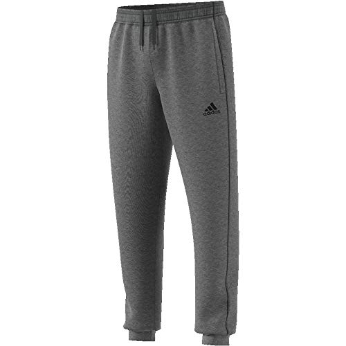 Adidas Core18 Sweat Pants Pantalones de Deporte, Unisex Niños, Gris (Dark Grey Heather/Black), 15/16 años