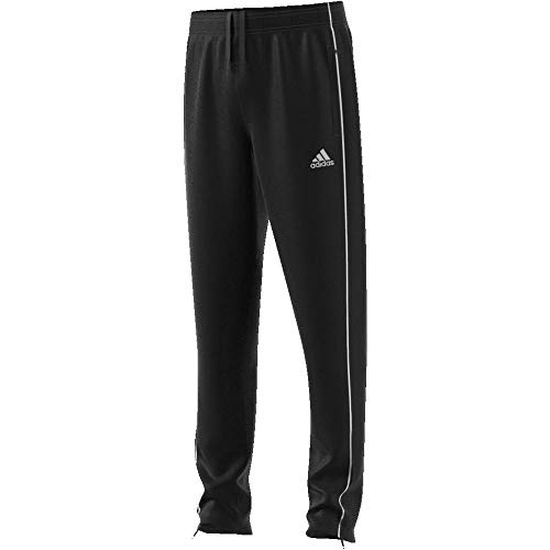 adidas CORE18 TR PNT Y Sport Trousers, Unisex niños, Black/White, 1314 adidas CORE18 TR PNT Y Sport Trousers, Unisex niños, Black/White, 1314