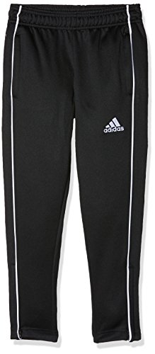 adidas CORE18 TR PNT Y Sport Trousers, Unisex niños, Black/White, 1314 adidas CORE18 TR PNT Y Sport Trousers, Unisex niños, Black/White, 1314
