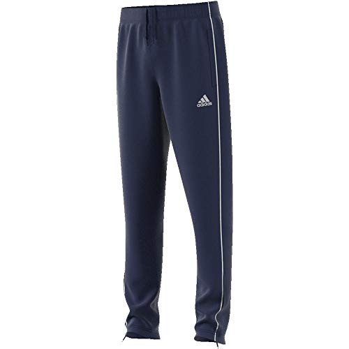 adidas CORE18 TR PNT Y Sport Trousers, Unisex niños, Dark Blue/White, 1314