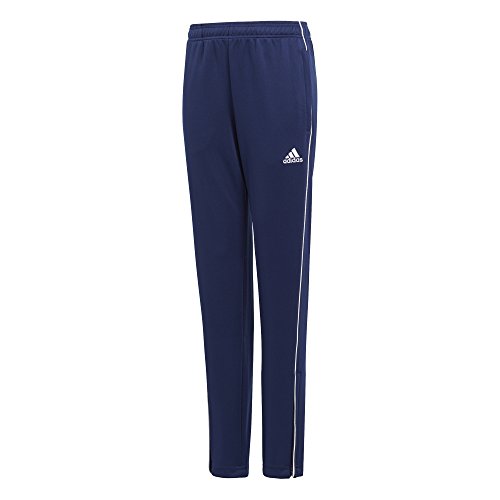 adidas CORE18 TR PNT Y Sport Trousers, Unisex niños, Dark Blue/White, 1314