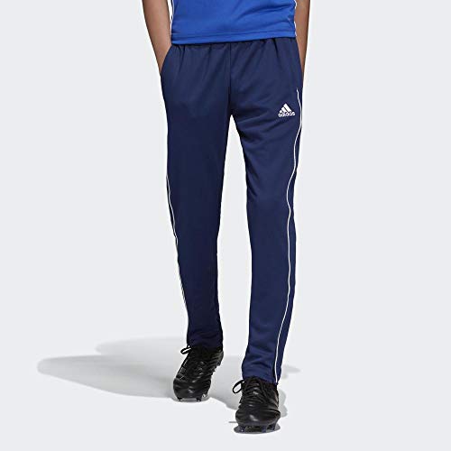 adidas CORE18 TR PNT Y Sport Trousers, Unisex niños, Dark Blue/White, 1314