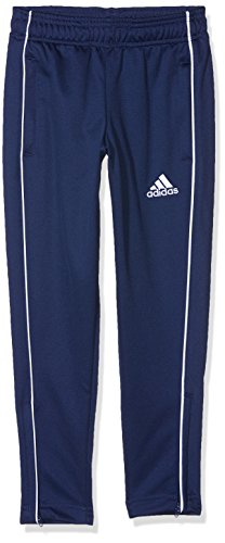 adidas CORE18 TR PNT Y Sport Trousers, Unisex niños, Dark Blue/White, 1314