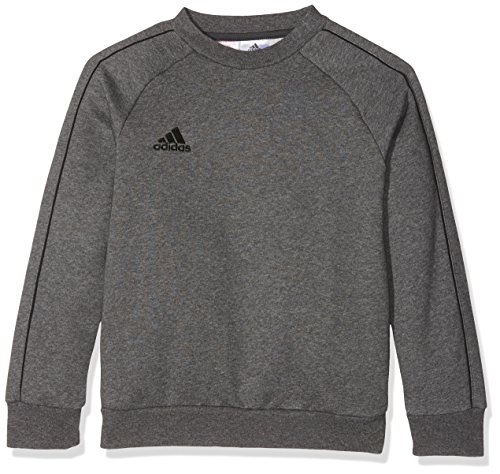 Adidas CORE18 Y Sudadera, Unisex NiƱos, Gris (Dark Grey Heather/Black), S (7-8 aƱos) Adidas CORE18 Y Sudadera, Unisex NiƱos, Gris (Dark Grey Heather/Black), S (7-8 aƱos)