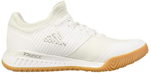 Adidas Court Team Bounce W, Zapatillas Deportivas Mujer, FTWR White/Silver Met./FTWR White, 42 2/3 EU