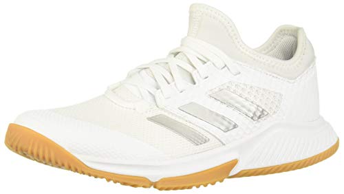 Adidas Court Team Bounce W, Zapatillas Deportivas Mujer, FTWR White/Silver Met./FTWR White, 42 2/3 EU