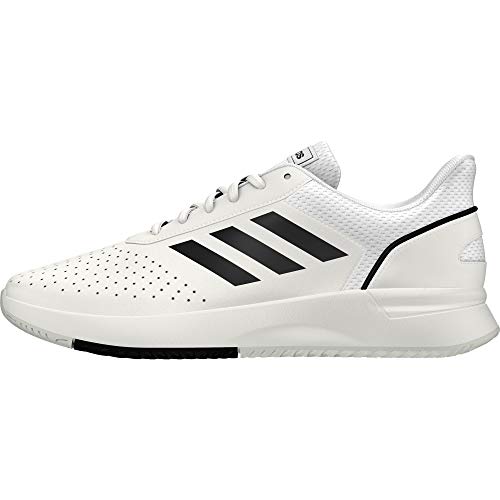 Adidas COURTSMASH, Zapatillas de Tenis Hombre, Blanco (Ftwbla/Negbás/Gridos 000), 40 2/3 EU