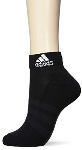 adidas Cush ANK 3PP Socks, Black/Black/Black, L Unisex Adulto adidas Cush ANK 3PP Socks, Black/Black/Black, L Unisex Adulto