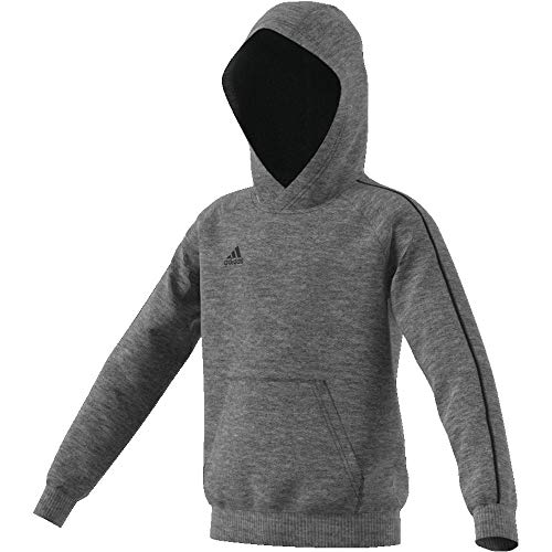Adidas CV3429 Sudadera con Capucha, Unisex NiƱos, Gris (Dark Grey Heather/Black), 11-12 aƱos (Talla del Fabricante: 152) Adidas CV3429 Sudadera con Capucha, Unisex NiƱos, Gris (Dark Grey Heather/Black), 11-12 aƱos (Talla del Fabricante: 152)