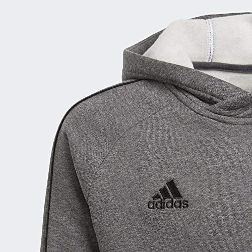 adidas CV3429 Sudadera con Capucha, Unisex Niños, Gris (Gris/Negro), 13-14 años (Talla del Fabricante: 164)