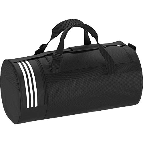 Adidas Cvrt 3S, Mochila Unisex Adultos, Negro (Negro/Gris/Blanco), S Adidas Cvrt 3S, Mochila Unisex Adultos, Negro (Negro/Gris/Blanco), S