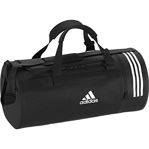 Adidas Cvrt 3S, Mochila Unisex Adultos, Negro (Negro/Gris/Blanco), S