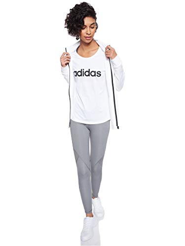 Adidas Desing 2 Move Logo tee Camiseta, Mujer, Blanco (White), S