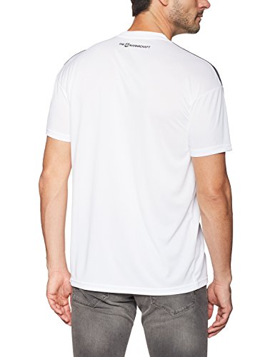 adidas DFB Home 2018 Camiseta de Equipación, Hombre, Blanco/Negro, L