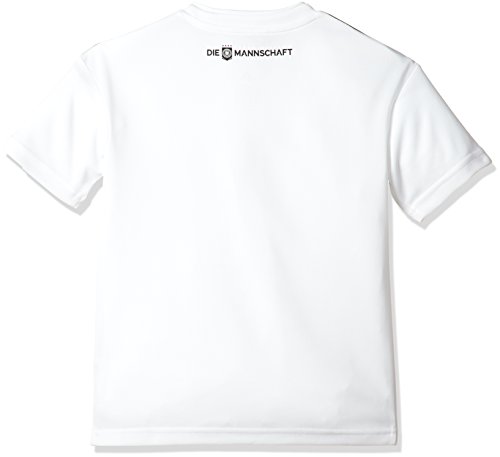 adidas DFB Home 2018 Camiseta de Equipación, Niños, Blanco/Negro, 176-15/16 años