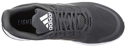 adidas Duramo SL, Zapatillas de Running Hombre, Grey Six/Dove Grey/Bright Cyan, 43 1/3 EU