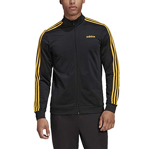 Adidas E 3S TT TRIC Sweatshirt, Hombre, Black/Active Gold, MT