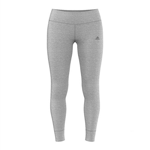 adidas ESS Tight - Mallas para mujer, color gris, talla S adidas ESS Tight - Mallas para mujer, color gris, talla S