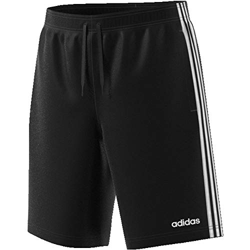 adidas Essentials French Terry 3 Bandas Pantalón Corto, Hombre, Negro (Black), L adidas Essentials French Terry 3 Bandas Pantalón Corto, Hombre, Negro (Black), L