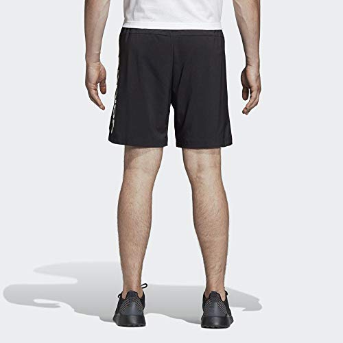 adidas Essentials Lin Chelsea Pantalones Deportivos Cortos, Hombre, Negro (Black/White), XL adidas Essentials Lin Chelsea Pantalones Deportivos Cortos, Hombre, Negro (Black/White), XL