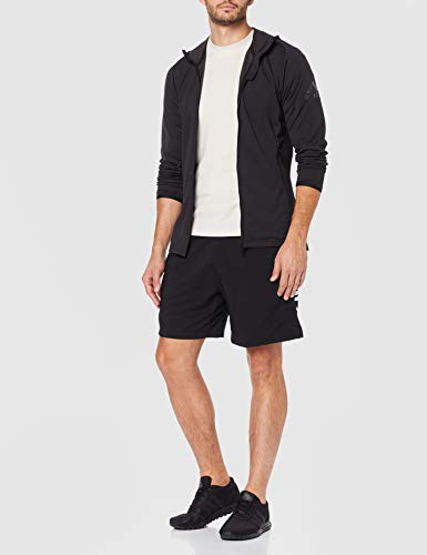 adidas Essentials Lin Chelsea Pantalones Deportivos Cortos, Hombre, Negro (Black/White), XL