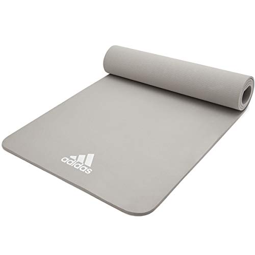 adidas Esterilla de Yoga-8mm-Gris, Unisex-Adult, Gris