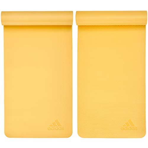adidas Esterilla de Yoga Premium-5mm-Tinte, Unisex-Adult, Tinte Amarillo