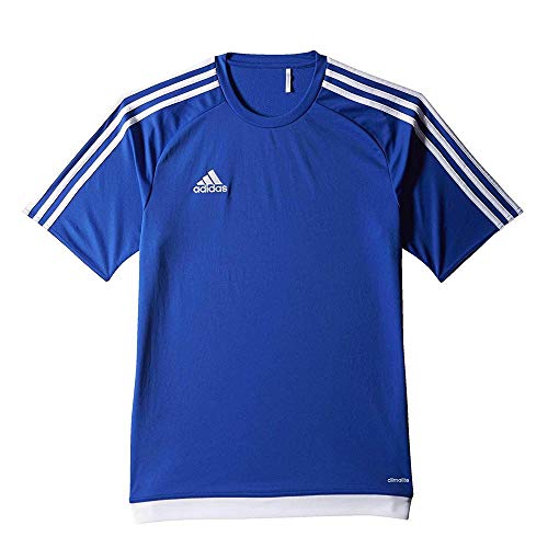 adidas Estro 15 JSY - Camiseta para hombre, color azul marino/blanco, talla S adidas Estro 15 JSY - Camiseta para hombre, color azul marino/blanco, talla S