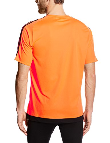 adidas Estro 15 JSY - Camiseta para hombre, color naranja/negro, talla L