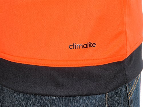 adidas Estro 15 JSY - Camiseta para hombre, color naranja/negro, talla M
