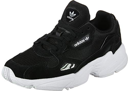 adidas Falcon W, Running Shoe Womens, Core Black/Core Black/Footwear White, 38 EU