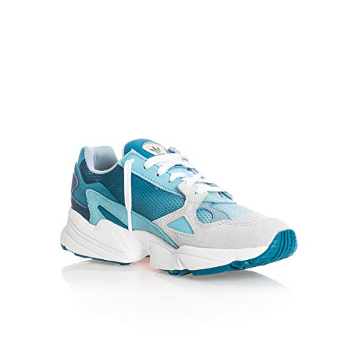 adidas Falcon W, Zapatillas de Gimnasio para Mujer, Blue Tint Light Aqua Ash Grey Ef1963, 37 1/3 EU