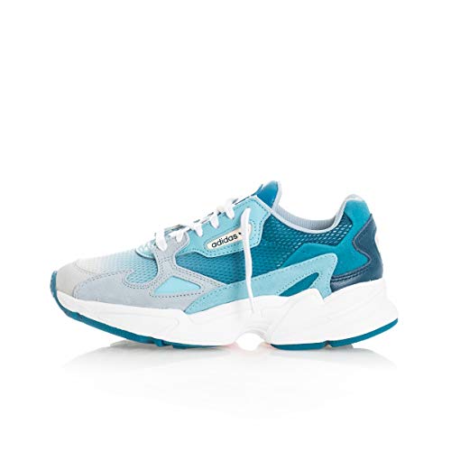 adidas Falcon W, Zapatillas de Gimnasio para Mujer, Blue Tint Light Aqua Ash Grey Ef1963, 37 1/3 EU