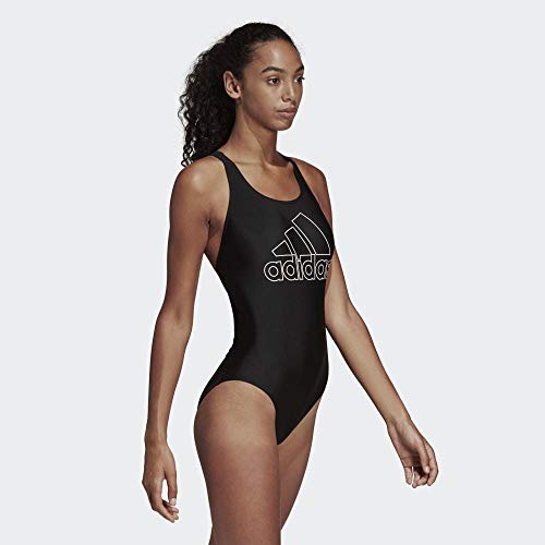 adidas Fit Suit Bos Traje de Baño, Mujer, Negro, 40