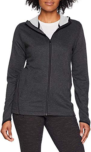 Adidas FL Prime Hoodie Sudadera, Mujer, Carbon/Black, S