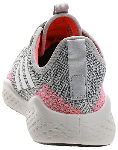 Adidas FLUIDFLOW, Zapatillas para Correr Hombre, Grey Two F17/FTWR White/Signal Coral, 43 1/3 EU