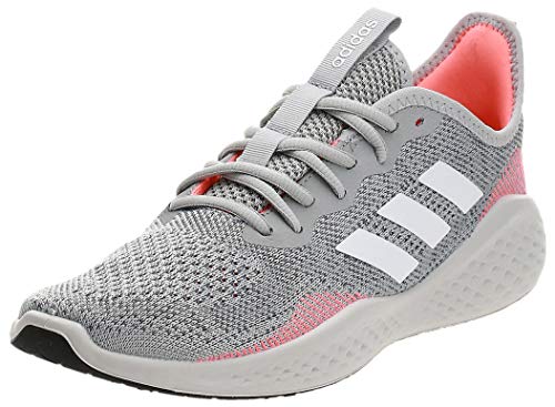 Adidas FLUIDFLOW, Zapatillas para Correr Hombre, Grey Two F17/FTWR White/Signal Coral, 43 1/3 EU