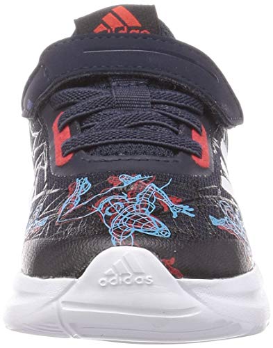 adidas Fortarun Spider-M EL I, Zapatillas de Cross Training Unisex niños, Tinley/Rojint/CIASEN, 23 EU