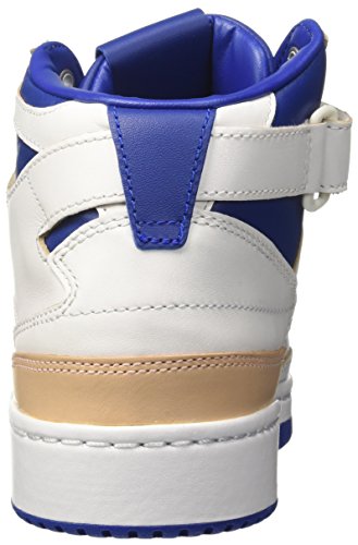 adidas Forum Mid (Wrap), Zapatillas de Deporte Hombre, (Ftwbla/Reauni/Ftwbla), 44 EU