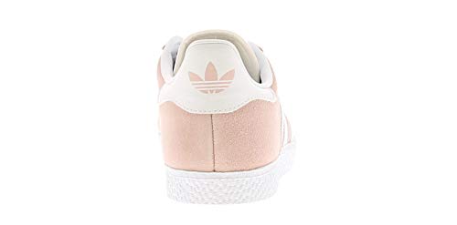 Adidas Gazelle J, Zapatillas de Gimnasia Unisex Adulto, Rosa (Icey Pink F17/Ftwr White/Gold Met. Icey Pink F17/Ftwr White/Gold Met.), 38 2/3 EU