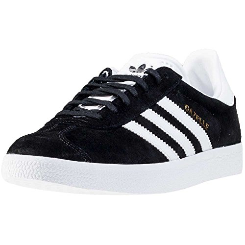 adidas Gazelle, Zapatillas de deporte Unisex Adulto, Varios colores (Core Black/White/Gold Metalic), 38 EU