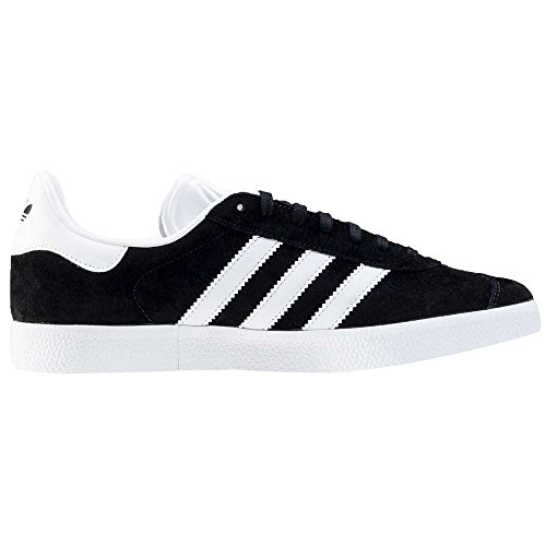 adidas Gazelle, Zapatillas de deporte Unisex Adulto, Varios colores (Core Black/White/Gold Metalic), 42 2/3 EU