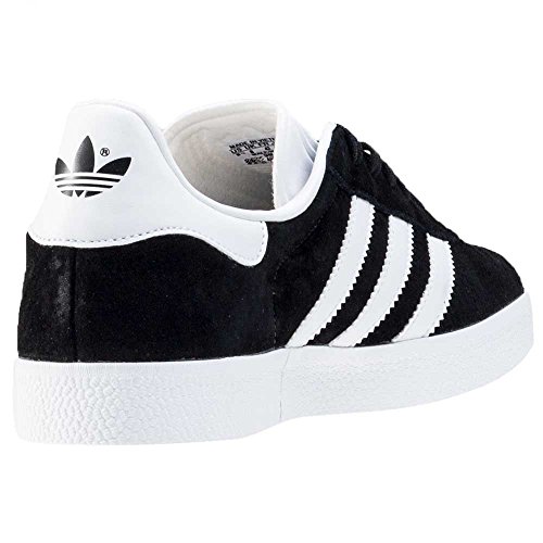 adidas Gazelle, Zapatillas de deporte Unisex Adulto, Varios colores (Core Black/White/Gold Metalic), 42 2/3 EU