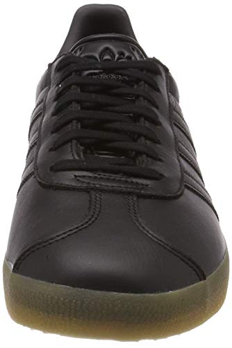 Adidas Gazelle, Zapatillas Hombre, Negro (Core Black/Core Black/Gum 0), 45 1/3 EU