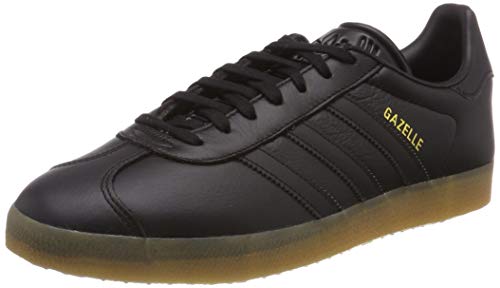 Adidas Gazelle, Zapatillas Hombre, Negro (Core Black/Core Black/Gum 0), 45 1/3 EU