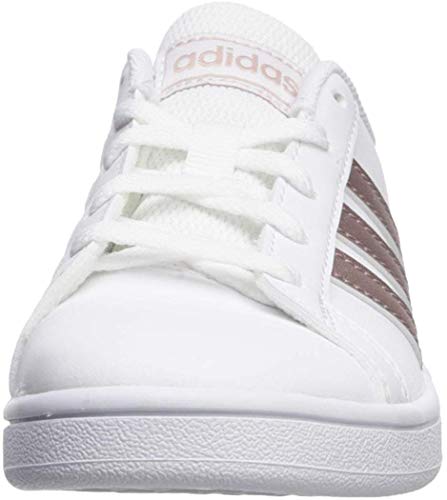 adidas Grand Court K, Zapatillas de Tenis, Multicolor Ftwwht Coppmt Glopnk 000, 39 1/3 EU