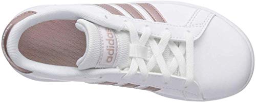 adidas Grand Court K, Zapatillas de Tenis, Multicolor Ftwwht Coppmt Glopnk 000, 39 1/3 EU