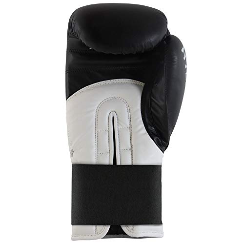 adidas Guantes de Boxeo Hybrid 100 de Color Negro, 12 oz adidas Guantes de Boxeo Hybrid 100 de Color Negro, 12 oz