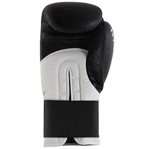 adidas Guantes de Boxeo Hybrid 100 de Color Negro, 12 oz