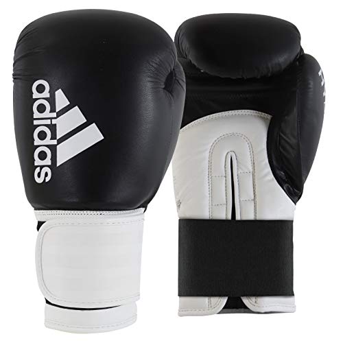 adidas Guantes de Boxeo Hybrid 100 de Color Negro, 12 oz adidas Guantes de Boxeo Hybrid 100 de Color Negro, 12 oz